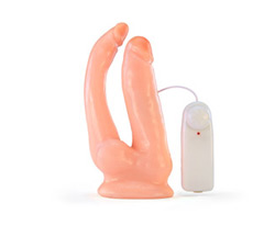 Dual ended realistic vibrator
